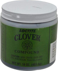 Loctite - 1 Lb Water Soluble Compound - Compound Grade Super Fine, 400 Grit, Black & Gray, Use on General Purpose - A1 Tooling