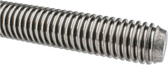 Keystone Threaded Products - 1-1/4-5 Acme, 3' Long, Low Carbon Steel General Purpose Acme Threaded Rod - Oil Finish Finish, Right Hand Thread, 2G Fit - A1 Tooling