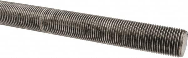 Made in USA - 3/4-16 UNF (Fine), 3' Long, Stainless Steel Threaded Rod - Right Hand Thread - A1 Tooling