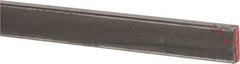 Made in USA - 36" Long x 1/8" High x 3/8" Wide, Mill Key Stock - W-1 (Water Hardening) Tool Steel - A1 Tooling