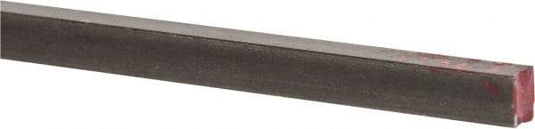 Made in USA - 36" Long x 3/16" High x 1/4" Wide, Mill Key Stock - W-1 (Water Hardening) Tool Steel - A1 Tooling