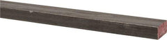 Made in USA - 36" Long x 1/4" High x 1/2" Wide, Mill Key Stock - W-1 (Water Hardening) Tool Steel - A1 Tooling