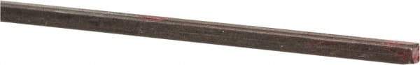 Made in USA - 36" Long x 1/16" High x 1/16" Wide, Key Stock - W-1 (Water Hardening) Tool Steel - A1 Tooling