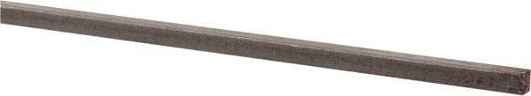 Made in USA - 36" Long x 3/32" High x 3/32" Wide, Key Stock - W-1 (Water Hardening) Tool Steel - A1 Tooling