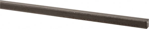 Made in USA - 36" Long x 1/8" High x 1/8" Wide, Key Stock - W-1 (Water Hardening) Tool Steel - A1 Tooling