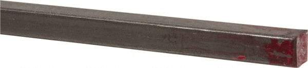 Made in USA - 36" Long x 3/16" High x 3/16" Wide, Key Stock - W-1 (Water Hardening) Tool Steel - A1 Tooling