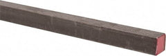 Made in USA - 36" Long x 7/16" High x 7/16" Wide, Key Stock - W-1 (Water Hardening) Tool Steel - A1 Tooling