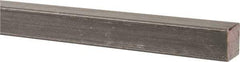 Made in USA - 36" Long x 1/2" High x 1/2" Wide, Key Stock - W-1 (Water Hardening) Tool Steel - A1 Tooling