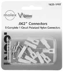 Molex - 6 Circuit, 6 AWG, 0.062 Inch Pin Diameter, Modular Receptacle Plug Connector Package - RoHS Compliant - A1 Tooling