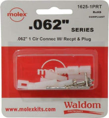 Molex - 1 Circuit, 1 AWG, 0.062 Inch Pin Diameter, Modular Receptacle Plug Connector Package - RoHS Compliant - A1 Tooling