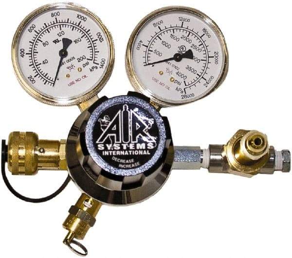 AIR Systems - SCBA/EEBA Breathing Air Regulator - Use with SAR & Self-Contained Breathing Apparatus (SCBA) - A1 Tooling