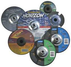 Norton - Depressed-Center Wheels Wheel Diameter (Inch): 9 Wheel Thickness (Inch): 1/4 - A1 Tooling