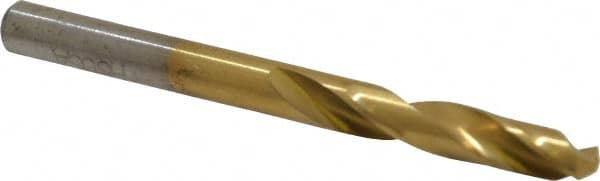 Chicago-Latrobe - #8 135° Spiral Flute High Speed Steel Screw Machine Drill Bit - A1 Tooling