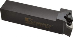 Kennametal - MDQN, Left Hand Cut, 27.5° Lead Angle, 1-1/4" Shank Height x 1-1/4" Shank Width, Negative Rake Indexable Turning Toolholder - 6" OAL, DN..43. Insert Compatibility, Series Kenloc - A1 Tooling