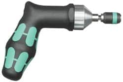 Wera - 1 Piece, 3 to 6 N/m, Preset Torque Limiting Screwdriver - 1/4" Drive - A1 Tooling