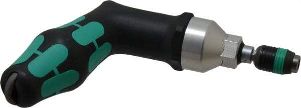 Wera - 3 to 6 N/m, Adjustable Torque Limiting Screwdriver - 6" OAL, 1/4" Drive, 1/4" Graduation - A1 Tooling