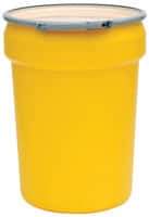 Eagle - 30 Gallon Capacity, Plastic Lever Lock, Yellow Lab Pack - 5 Gallon Container, Polyethylene, 220 Lb. Capacity, UN 1H2/X100/S Listing - A1 Tooling