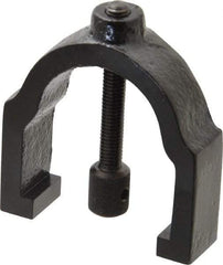 TESA Brown & Sharpe - 1 Inch Max Capacity of V, 1-5/8 Inch Long x 1-1/4 Inch Wide x 1-1/4 Inch High, V-Block Clamp - 90° V Angle, Hardened Steel Clamp, Use with Model 750-1 V-Block - A1 Tooling