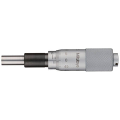 Mitutoyo - Mechanical Micrometer Heads; Minimum Measurement (Inch): 0 ; Minimum Measurement (Decimal Inch): 0 ; Minimum Measurement (mm): 0 ; Maximum Measurement (mm): 15.00 ; Digital Counter: No ; Graduation (mm): 0.010 - Exact Industrial Supply