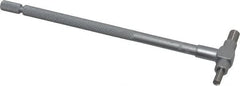 Mitutoyo - 3/4 to 1-1/4 Inch, 4.3307 Inch Overall Length, Telescoping Gage - Satin Chrome Finish - A1 Tooling