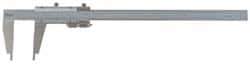 Mitutoyo - 0 to 80" Stainless Steel Vernier Caliper - 0.0010" Graduation, 180mm Jaw Depth, 0.005" Accuracy - A1 Tooling