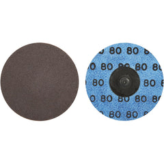 Norton - 3" 80 Grit Aluminum Oxide Quick Change Disc - A1 Tooling