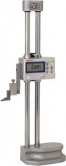 Mitutoyo - 12" Electronic Height Gage - 0.0005, 0.0002" (Switchable) Resolution, Accurate to 0.001", LCD Display, SPC Data Output - A1 Tooling