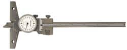 Mitutoyo - 10 Inch Long, Depth Gage Base Extension - Use with Mitutoyo Dial Depth Gages - A1 Tooling