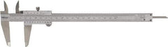 Mitutoyo - 0 to 8" Stainless Steel Vernier Caliper - 0.02mm Graduation, 50mm Jaw Depth, 0.03mm Accuracy - A1 Tooling