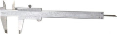 Mitutoyo - 0 to 6" Stainless Steel Vernier Caliper - 0.02mm Graduation, 40mm Jaw Depth, 0.03mm Accuracy - A1 Tooling