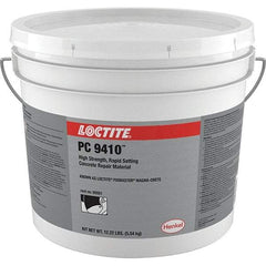 Loctite - 1 Gal Pail Gray Magnesium Phosphate Filler/Repair Caulk - 2000°F Max Operating Temp, 10 min Tack Free Dry Time, 1 to 2 hr Full Cure Time, Series 135 - A1 Tooling