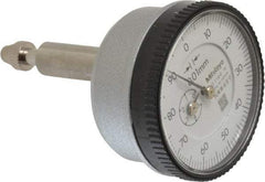 Mitutoyo - 5mm Range, 0-100 Dial Reading, 0.01mm Graduation Dial Drop Indicator - 1.5354" Dial, 1mm Range per Revolution, 0.016mm Accuracy - A1 Tooling