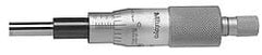 Mitutoyo - 1 Inch, 0.8268 Inch Ratchet Stop Thimble, 0.315 Inch Diameter x 34mm Long Spindle, Mechanical Micrometer Head - A1 Tooling