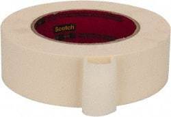 3M - 1-1/2" Wide x 60 Yd Long Tan Paper Masking Tape - Series 213, 6 mil Thick, 27 In/Lb Tensile Strength - A1 Tooling