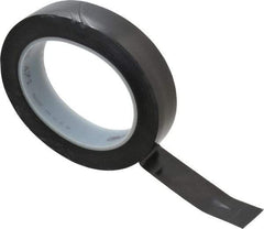 3M - Black Solid Color Vinyl Tape - 1" Wide x 108' Long x 5.2 mil Thick, General Traffic - A1 Tooling