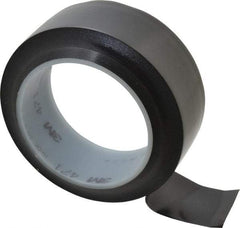 3M - Black Solid Color Vinyl Tape - 1-1/2" Wide x 108' Long x 5.2 mil Thick, General Traffic - A1 Tooling