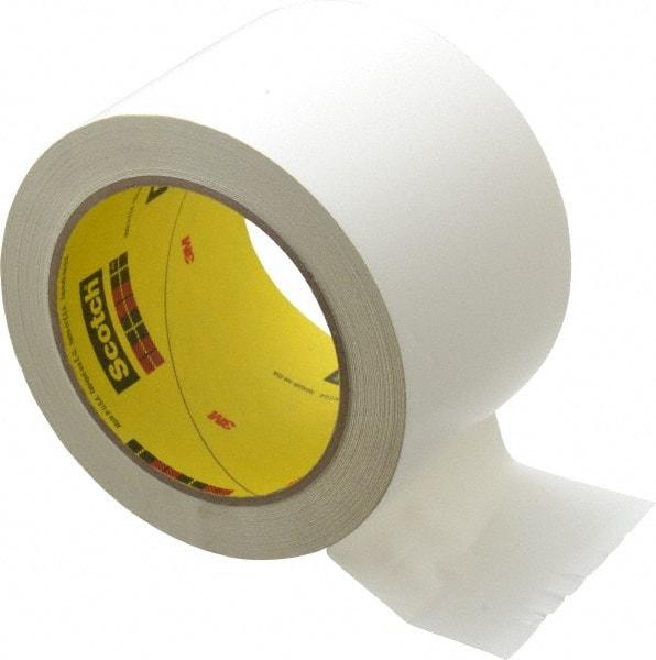 3M - White Solid Color Vinyl Tape - 3" Wide x 108' Long x 5.2 mil Thick, General Traffic - A1 Tooling