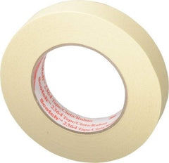 3M - 1" Wide x 60 Yd Long Tan Paper Masking Tape - Series 2364, 6.5 mil Thick, 24 In/Lb Tensile Strength - A1 Tooling