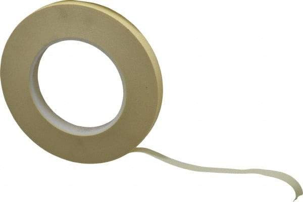 3M - 1/2" Wide x 60 Yd Long Tan Paper Masking Tape - Series 2380, 7.2 mil Thick, 28 In/Lb Tensile Strength - A1 Tooling