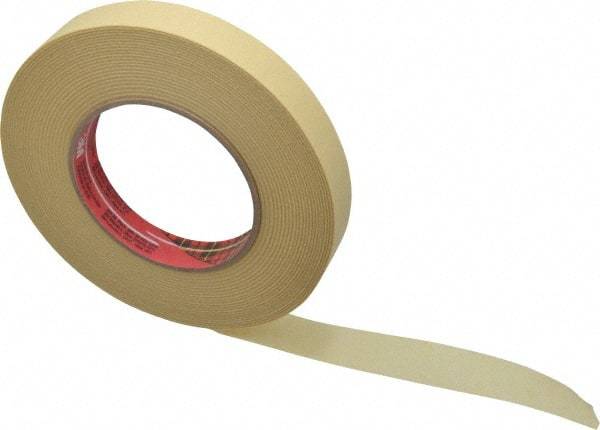 3M - 3/4" Wide x 60 Yd Long Tan Paper Masking Tape - Series 2693, 7.9 mil Thick, 29 In/Lb Tensile Strength - A1 Tooling