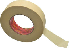 3M - 1-1/2" Wide x 60 Yd Long Tan Paper Masking Tape - Series 2693, 7.9 mil Thick, 29 In/Lb Tensile Strength - A1 Tooling