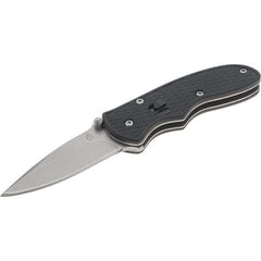 Gerber - 2" Blade, 5" OAL, Straight Assisted Opening Knife - 3" Closed Length, Glass-Filled Nylon, 1 Blade, Spring Assisted Opening - A1 Tooling