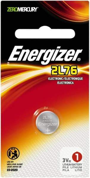 Energizer - Size 2L76, Lithium, Photo Battery - 3 Volts, Button Tab Terminal, CR11108, IEC Regulated - A1 Tooling