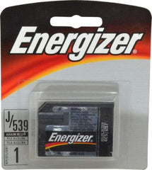 Energizer - Size J, Alkaline, Photo Battery - 6 Volts, Flat Terminal, 4LR61, IEC Regulated - A1 Tooling