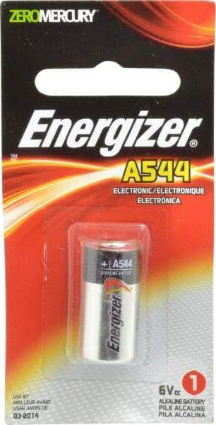 Energizer - Size A544, Alkaline, Photo Battery - 6 Volts, Flat Terminal, 4LR44, ANSI, IEC, NEDA Regulated - A1 Tooling