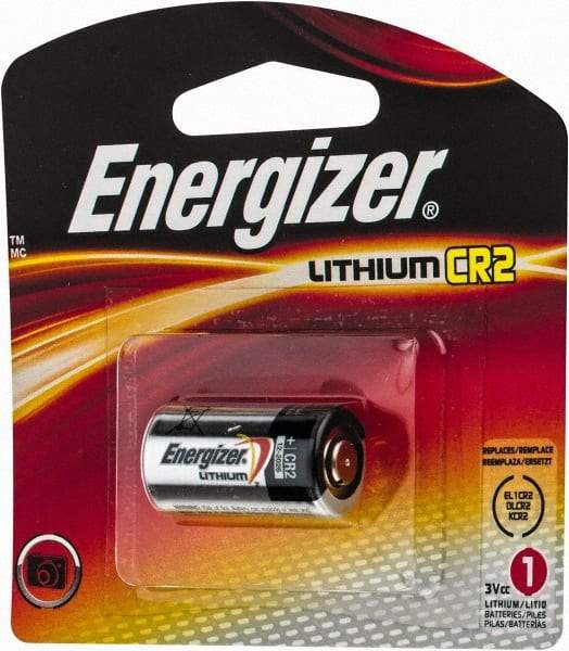 Energizer - Size CR2, Lithium, Photo Battery - 3 Volts, Flat Terminal, CR15H270, ANSI, IEC Regulated - A1 Tooling