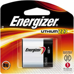 Energizer - Size 223, Lithium, Photo Battery - 6 Volts, Flat Terminal, CR-P2, IEC Regulated - A1 Tooling