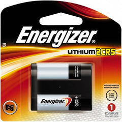 Energizer - Size 2CR5, Lithium, Photo Battery - 6 Volts, Flat Terminal, 2CR5, IEC Regulated - A1 Tooling