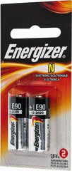 Energizer - Size N, Alkaline, 2 Pack, Specialty Battery - 1.5 Volts, Flat Terminal, LR1, ANSI, IEC Regulated - A1 Tooling