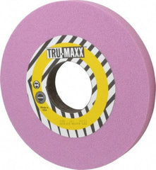 Tru-Maxx - 10" Diam x 3" Hole x 1" Thick, I Hardness, 46 Grit Surface Grinding Wheel - Aluminum Oxide, Type 1, Coarse Grade, 2,483 Max RPM, Vitrified Bond, No Recess - A1 Tooling